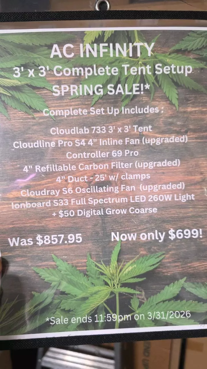 Ac Infinity 3 x 3 Tropical Paradise! thumbnail