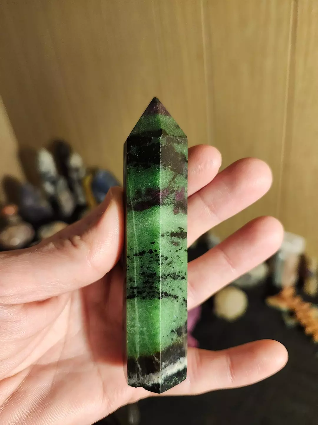 🔮 Ruby Zoisite Point 🔮 thumbnail