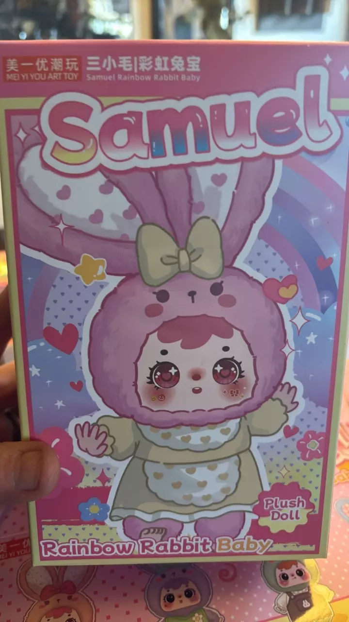 Samuel Rainbow Rabbit Baby Blind Box thumbnail