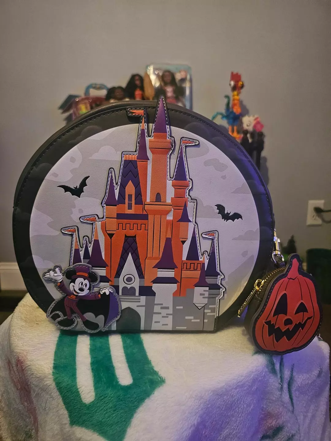 Disney Parks Mickey’s Not So Scary Halloween Party Loungefly Backpack thumbnail