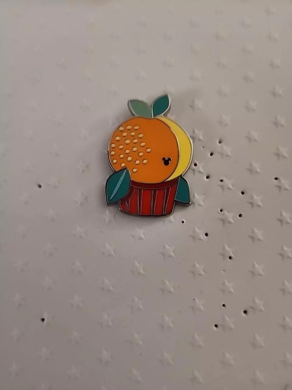 Wave B Orange bird cupcake hidden mickey pin thumbnail