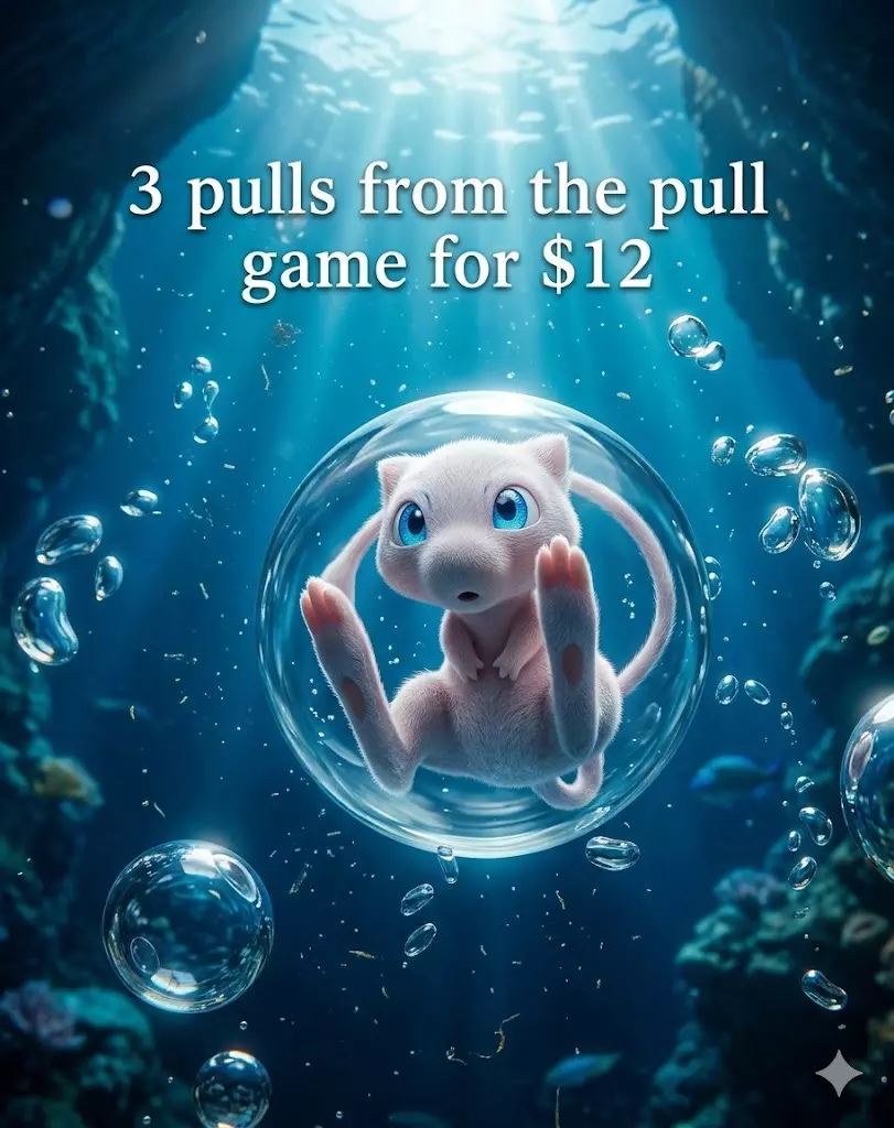 $12 for 3 pulls from the pull game thumbnail