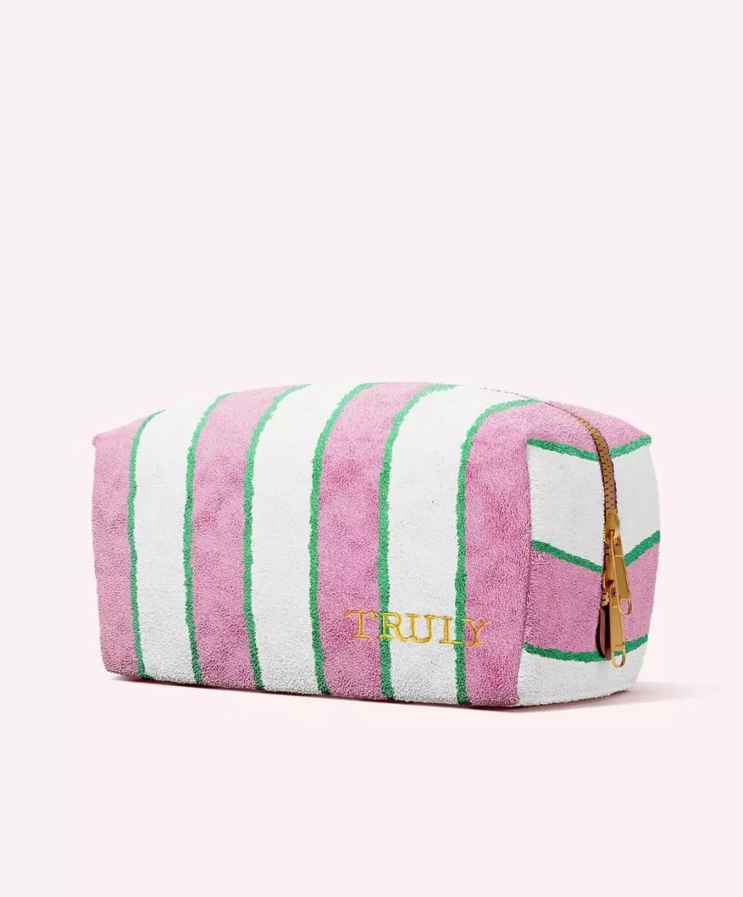 Truly Pink Terry Stripe Bag thumbnail