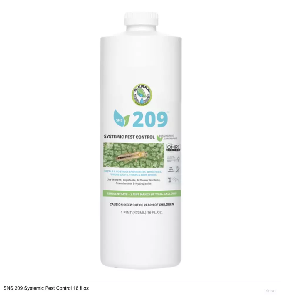 SNS 209 SYSTEMIC PEST CONTROL 16oz thumbnail