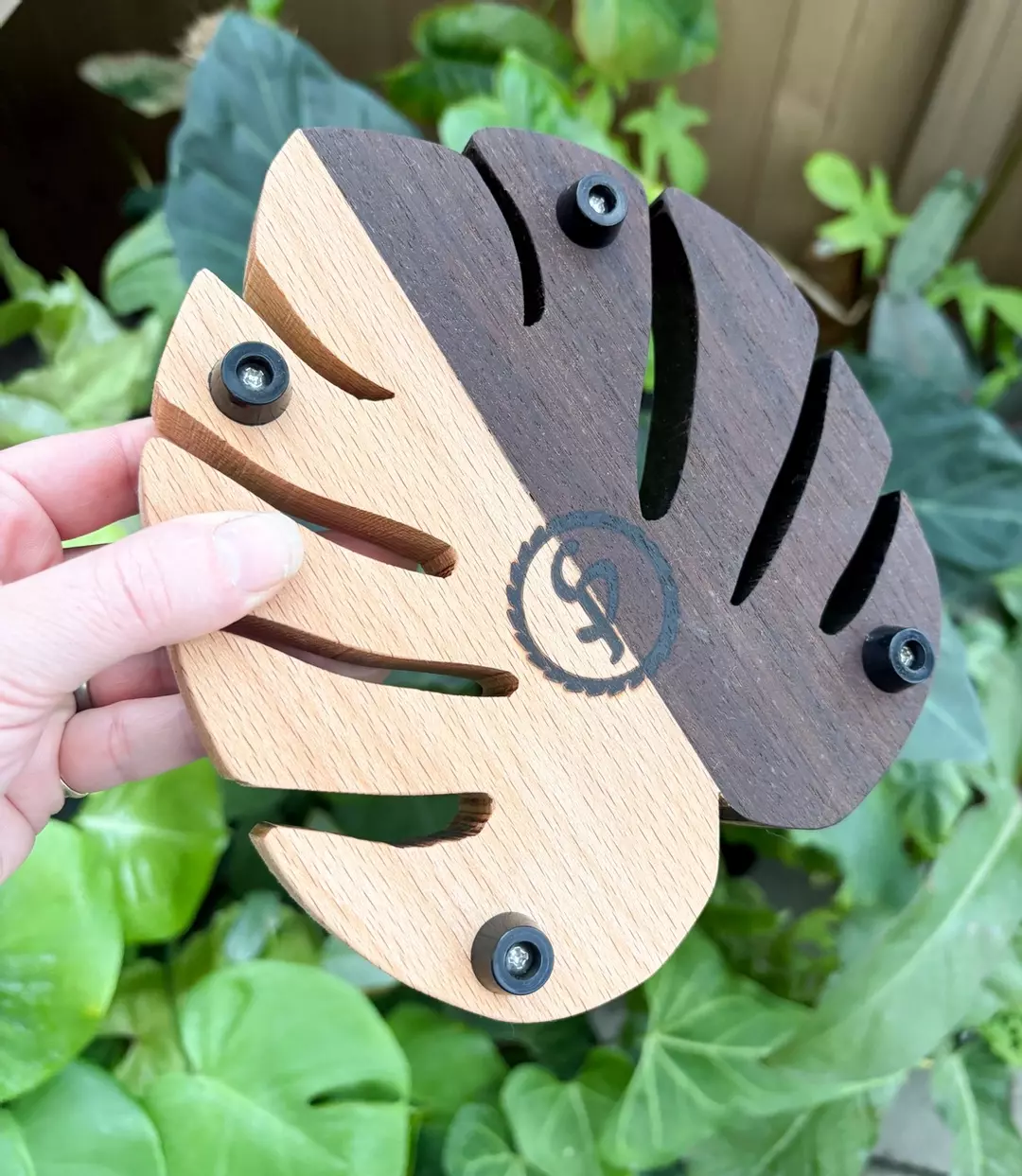 Handmade Monstera Halfmoon Riser thumbnail