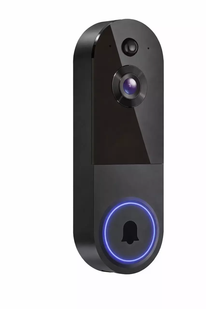 Black GL2K Wireless Camera, Multi-combination Smart Doorbell, 166° Wide-angle Vi thumbnail