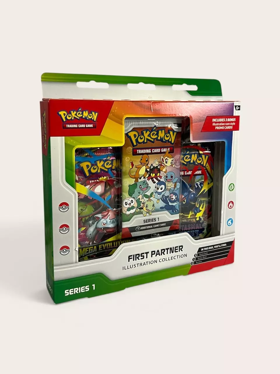 First Partner Illustration Collection – Series 1
Pokémon TCG thumbnail