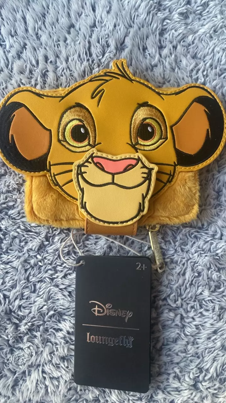 Loungefly- The Lion King Exclusive 30th Anniversary Simba Plush Flap Wallet thumbnail
