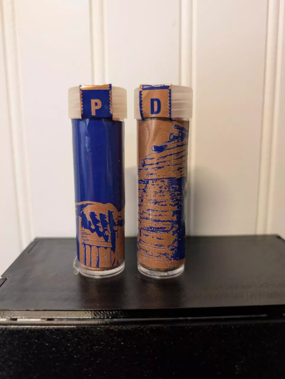 2008 Lincoln Memorial Penny Rolls (P) And (D) thumbnail