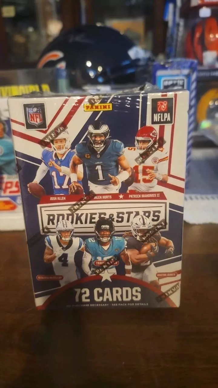 Rookies and stars football - 12 card pack thumbnail