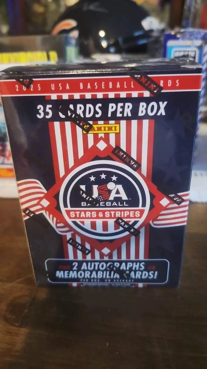 Stars and stripes usa baseball - 5 card pack thumbnail