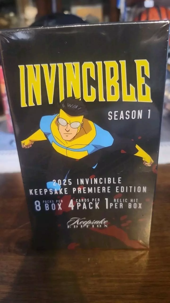 Invincible 2025 - 4 card pack - keepsake edition thumbnail