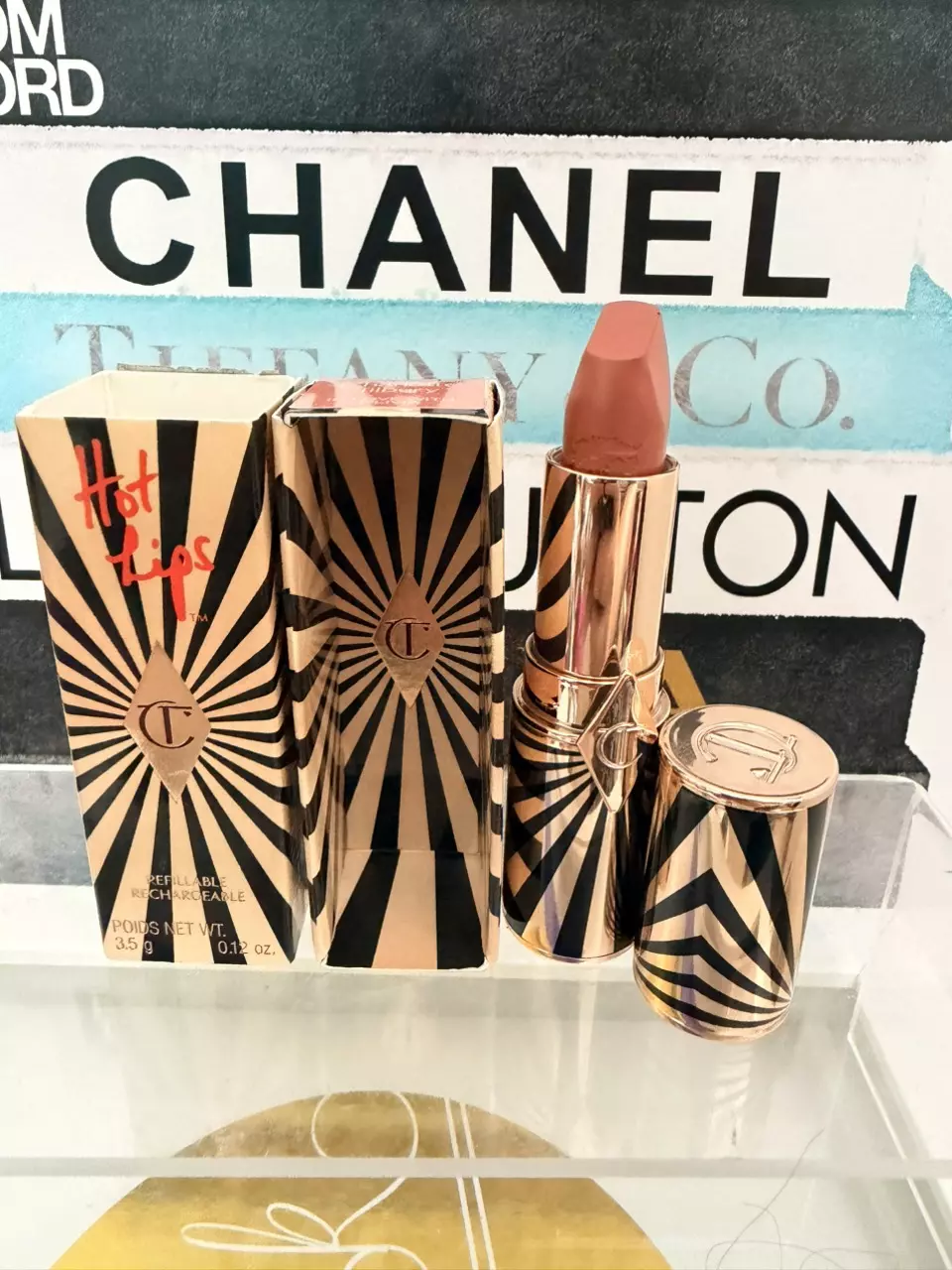 CT Hot Lips Refillable lipstick. READ DESCRIPTION! thumbnail