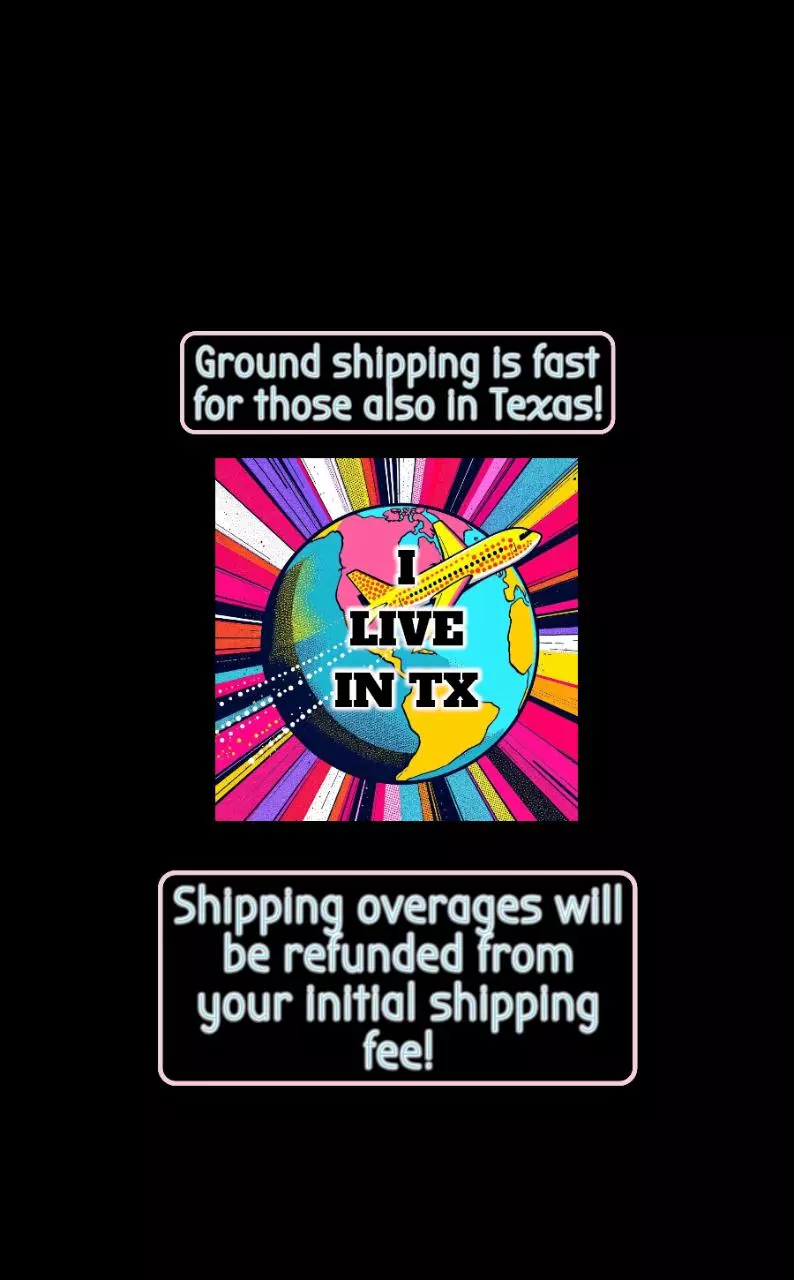 GROUND shipping for Texas residents! thumbnail