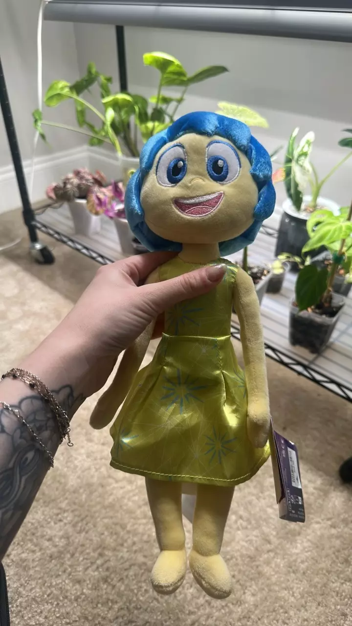 NWT Inside Out Joy Plush Toy from Disney Parks thumbnail
