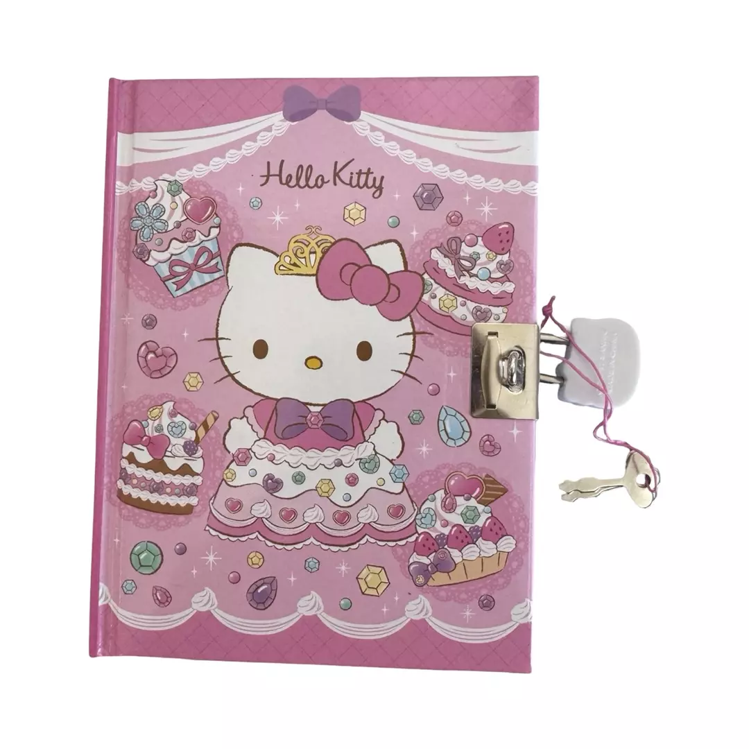 Hello Kitty Locking Notebook (diary, maybe)Sanrio thumbnail
