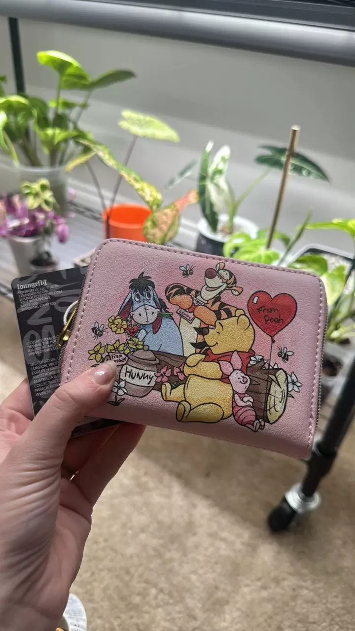 NWT Winnie the Pooh Soft Tag Loungefly Wallet thumbnail
