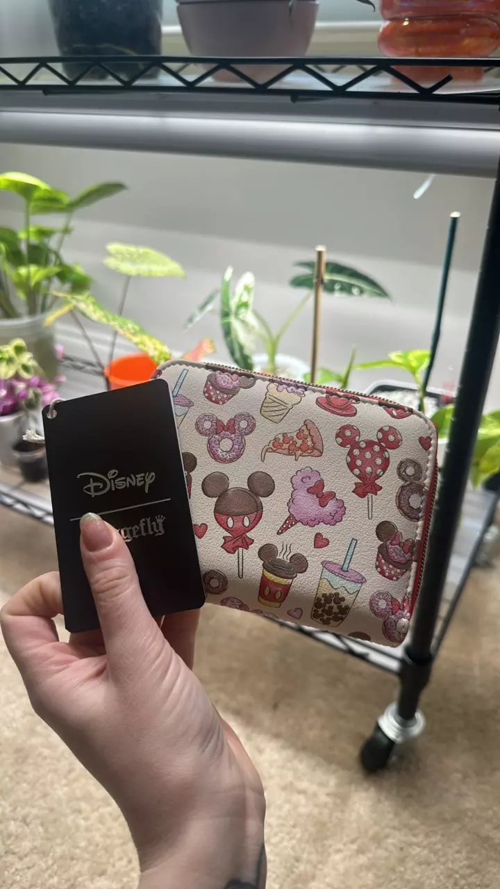NWT Mickey Treats Soft Tag Loungefly Wallet thumbnail