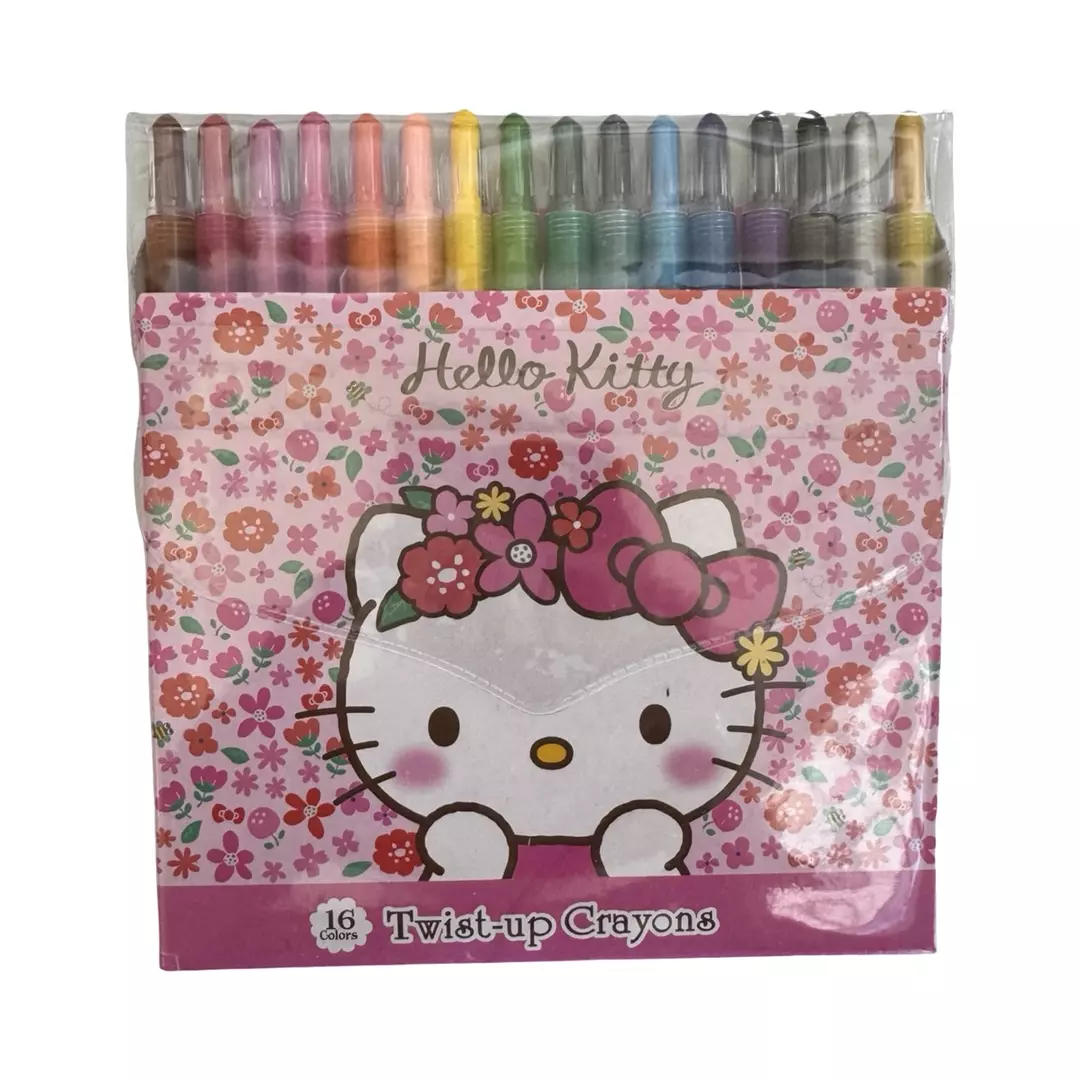 Hello Kitty Color crayon pencils. Sanrio thumbnail