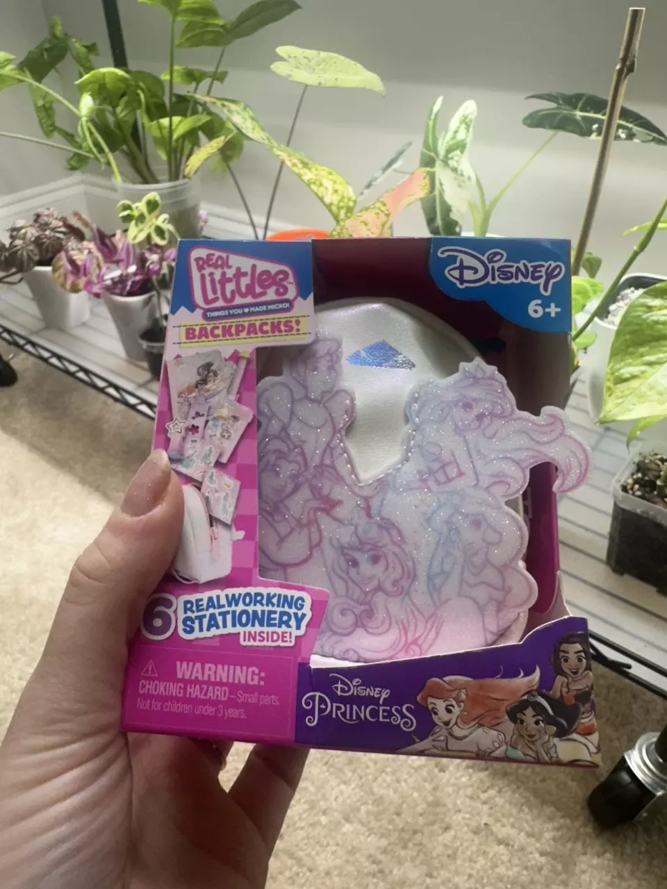 Real littles tiny Disney princess backpack thumbnail