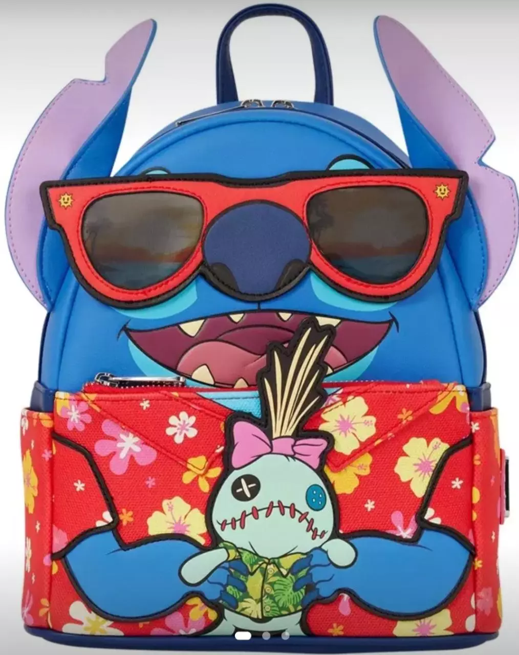 EXCLUSIVE DROP: LE 1900 SDCC 2025 stitch loungefly hard tag backpack new w/tags thumbnail