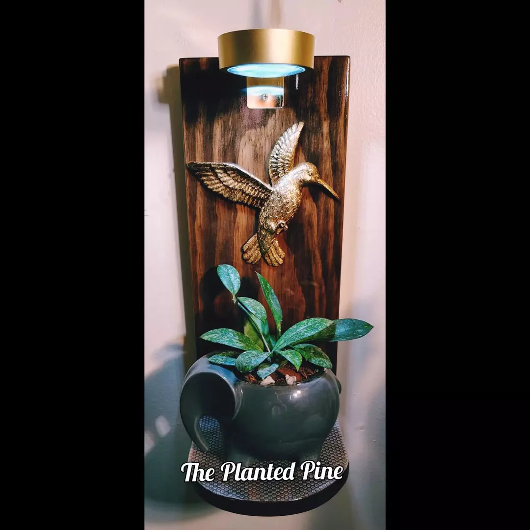 Hummingbird Grow Light Plant Hanger thumbnail