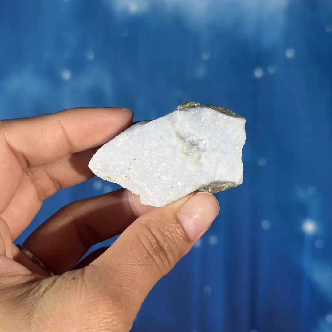 Blue lace agate raw, 6z thumbnail