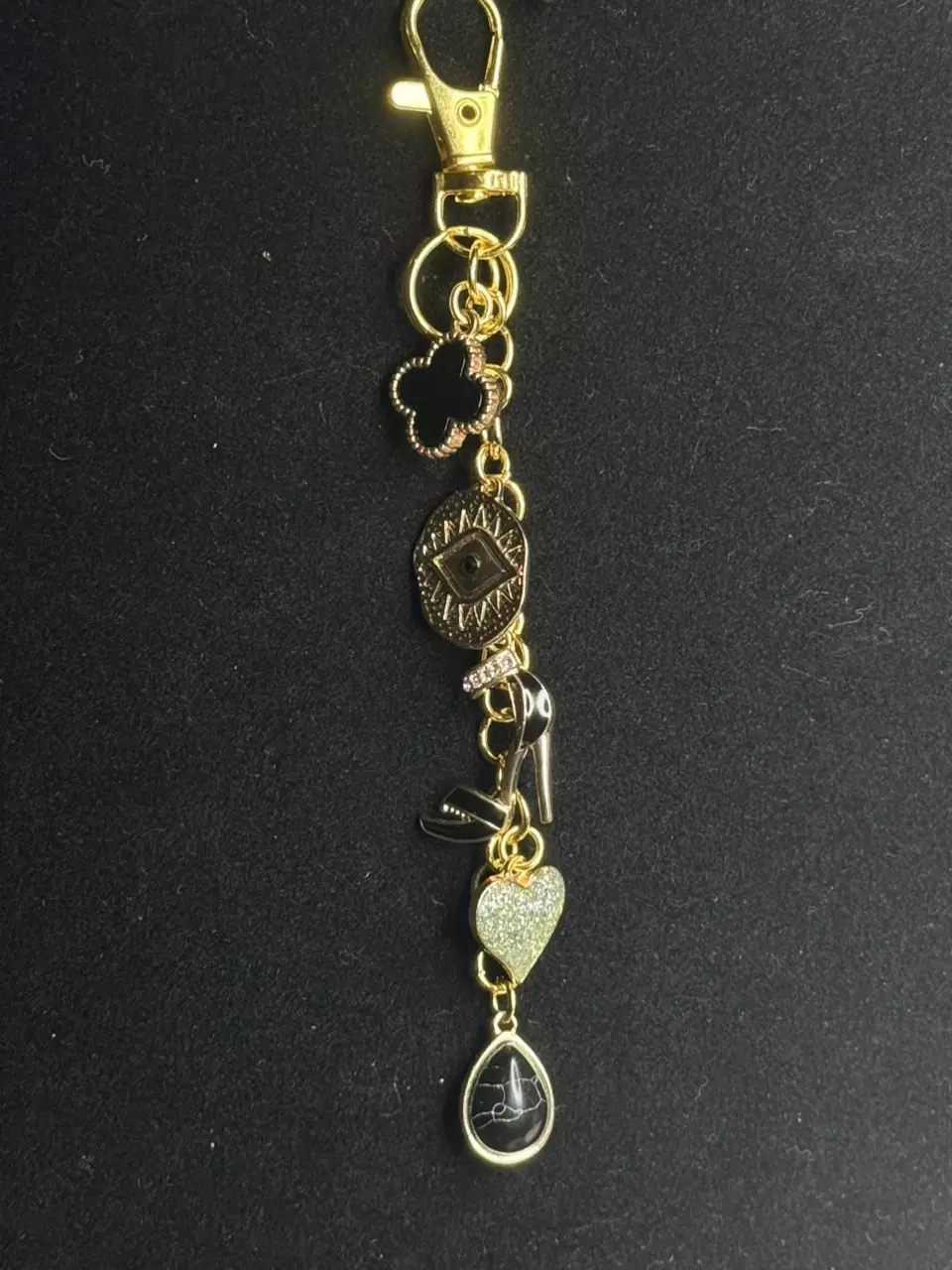 “Shining in the Dark” handmade keychain thumbnail