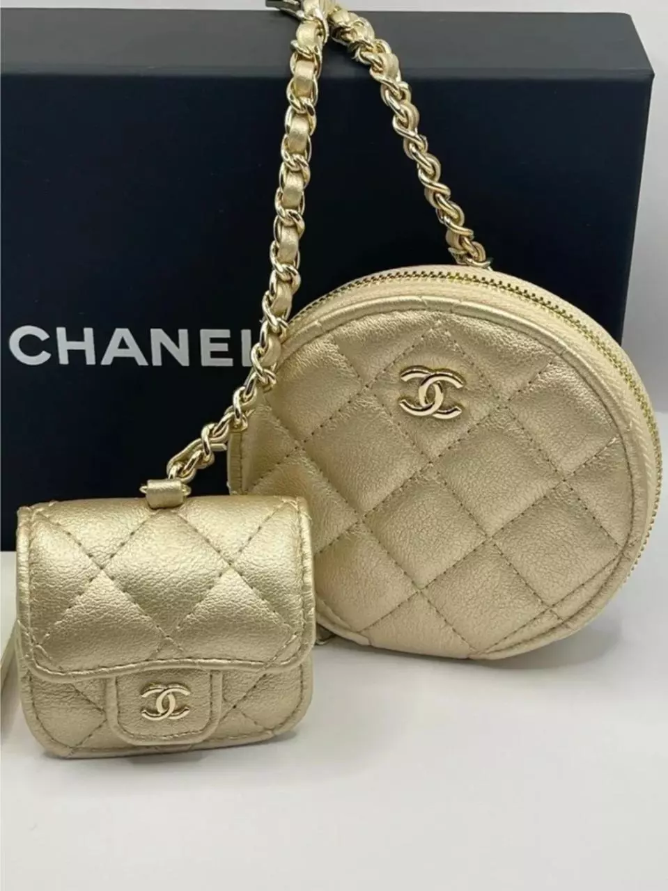 CHANEL Coin Pouch And AirPod Case Gift With Purchase VIP Novelty thumbnail