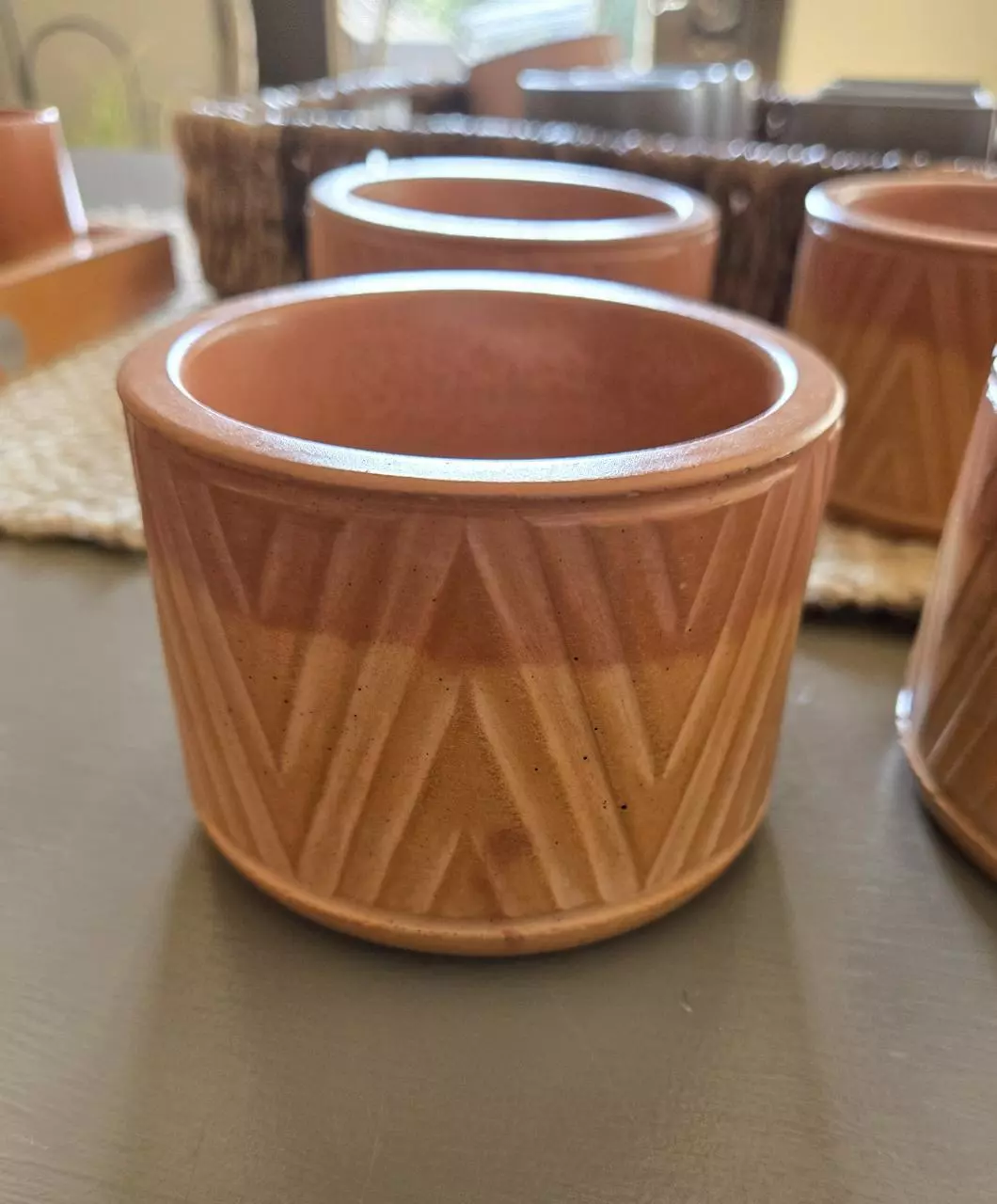 4" concrete planters thumbnail