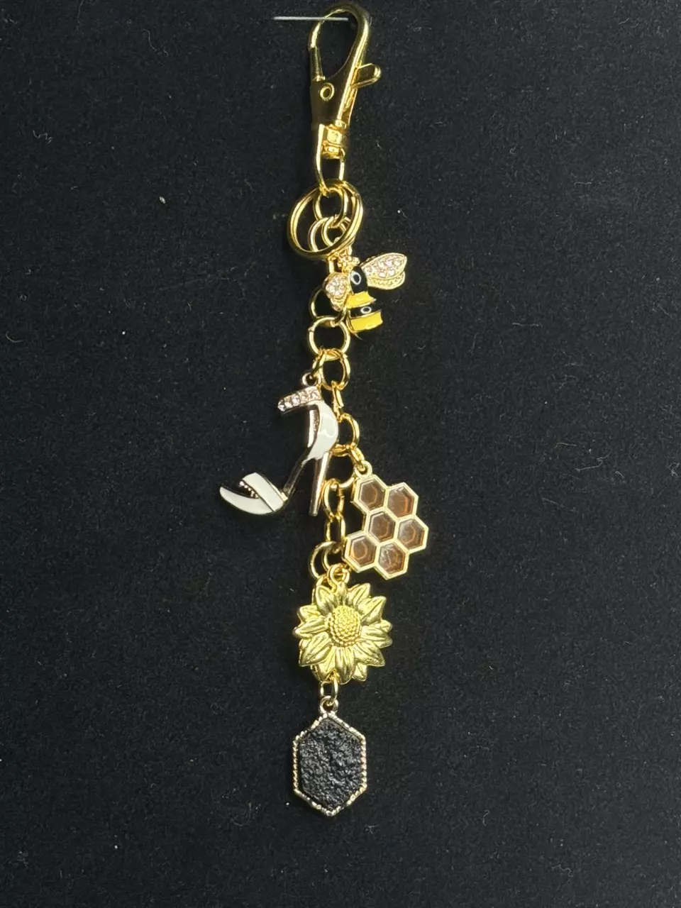 “Our Queen Bee” Handmade Keychain thumbnail