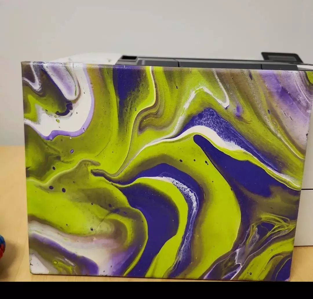 8x10 stretch canvas painting thumbnail