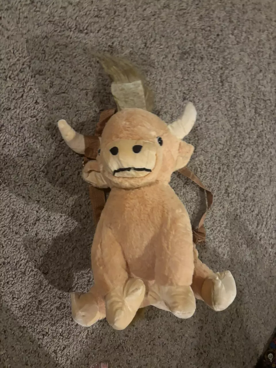 Plush Cow Backpack thumbnail
