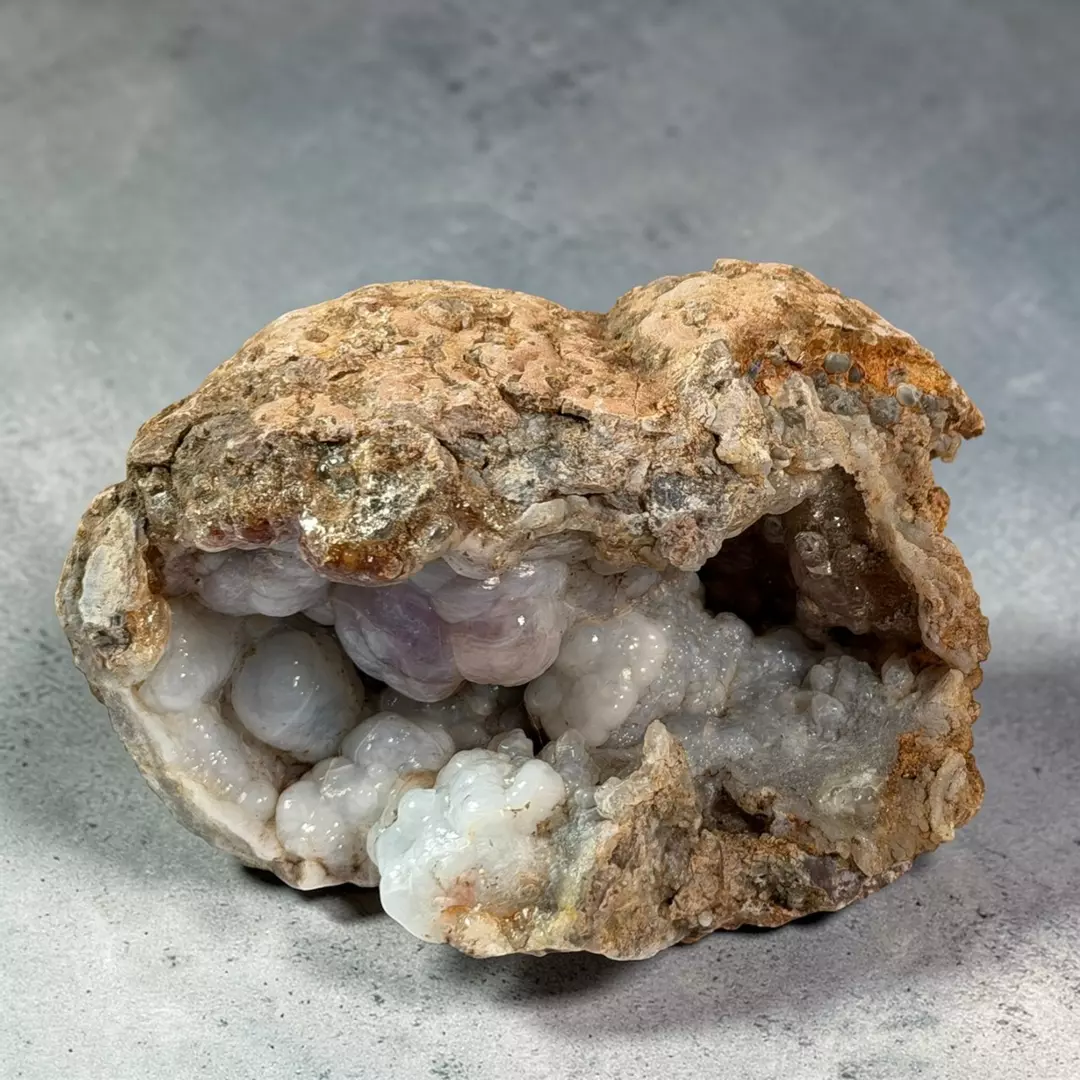 Hyalite Opal Geode UV Reactive thumbnail