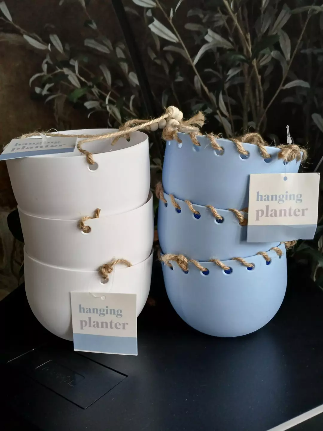 Hanging Planters- Blue only thumbnail