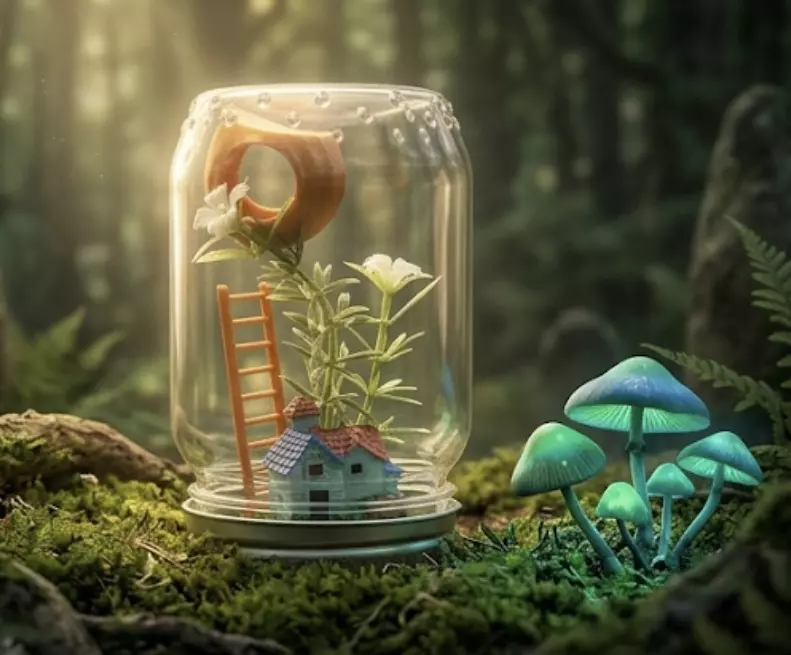 Hidden Village Jumping spider sling enclosure thumbnail