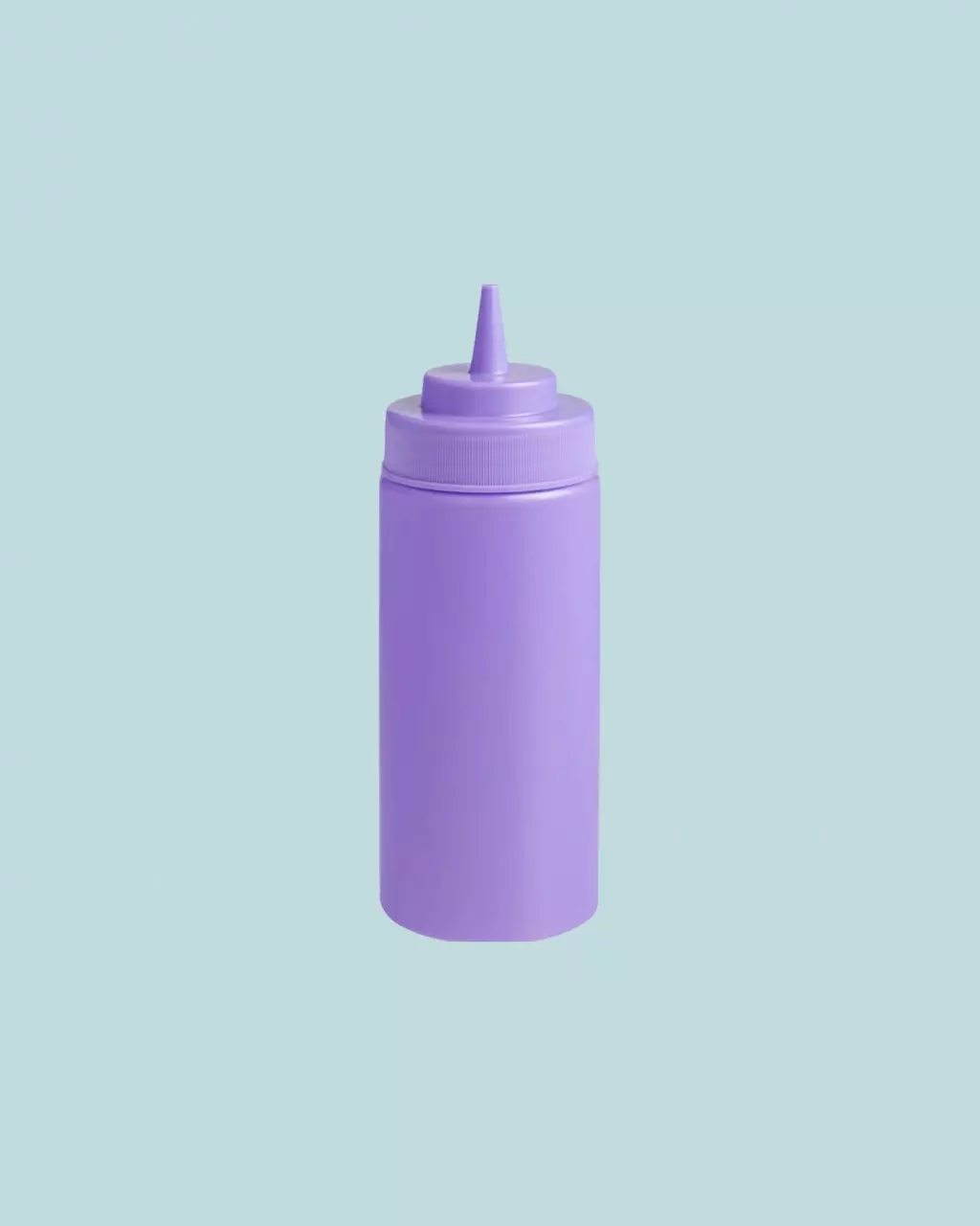 16 oz. Purple Wide Mouth Squeeze Bottle thumbnail