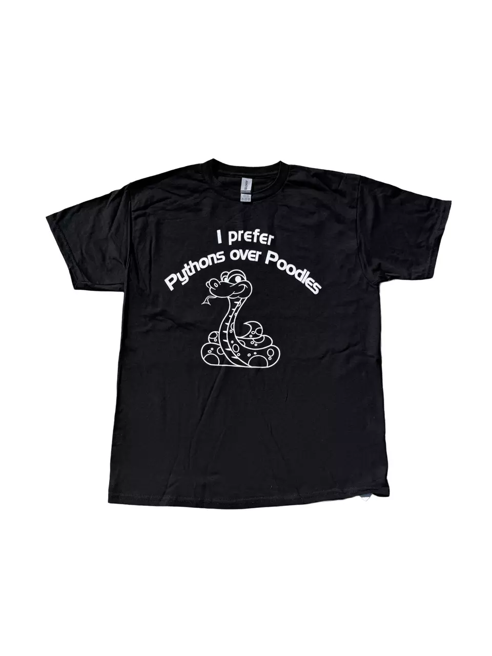“I prefer Pythons over Poodles” T-shirt thumbnail