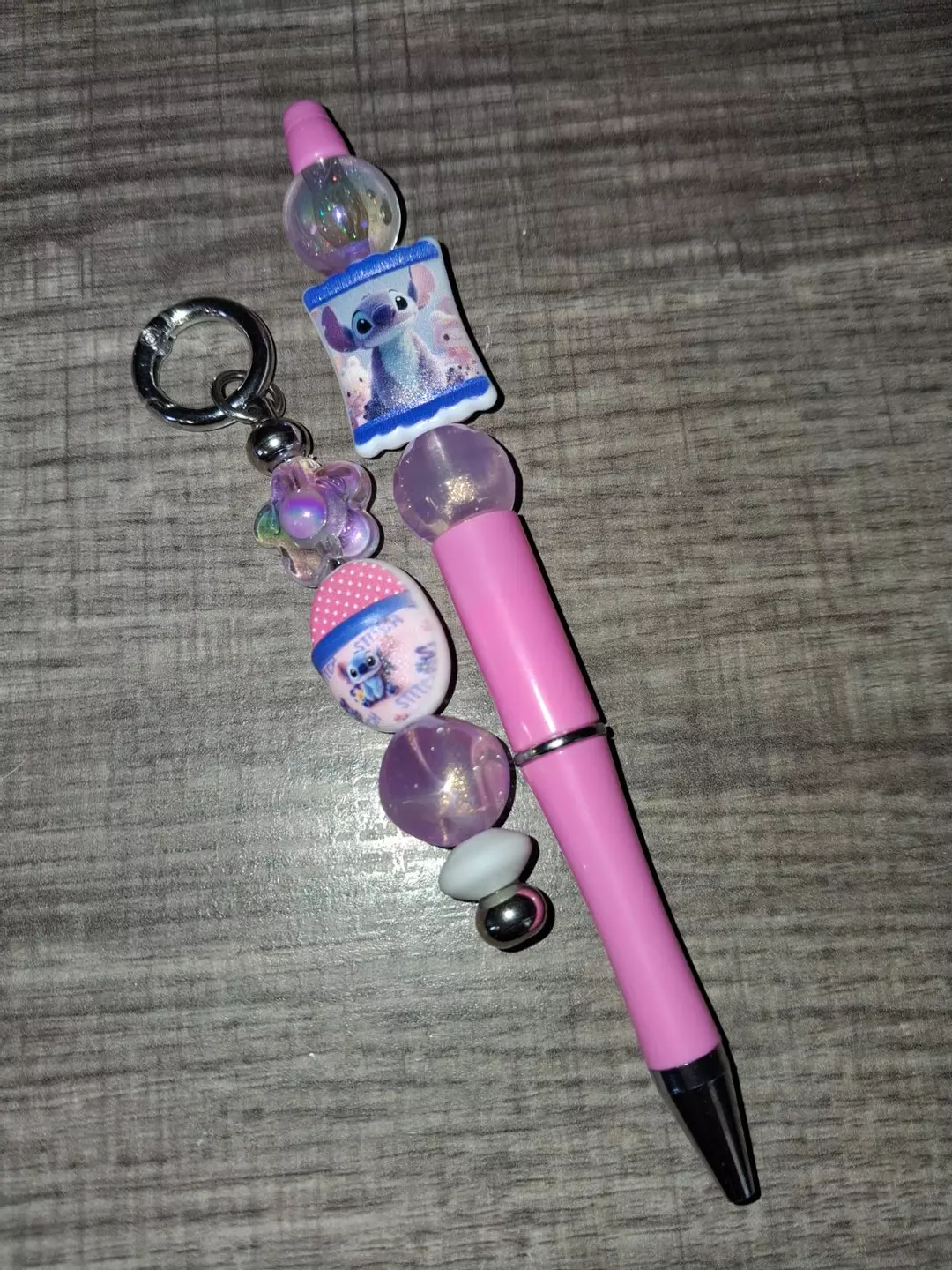 Stitch Pen and Keychain Set thumbnail