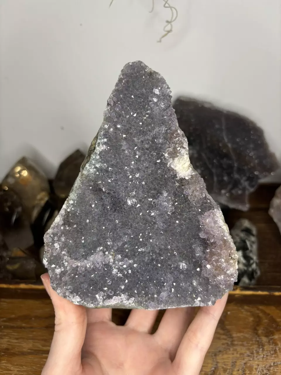 Blue & Purple Amethyst Cut Base from Uruguay thumbnail