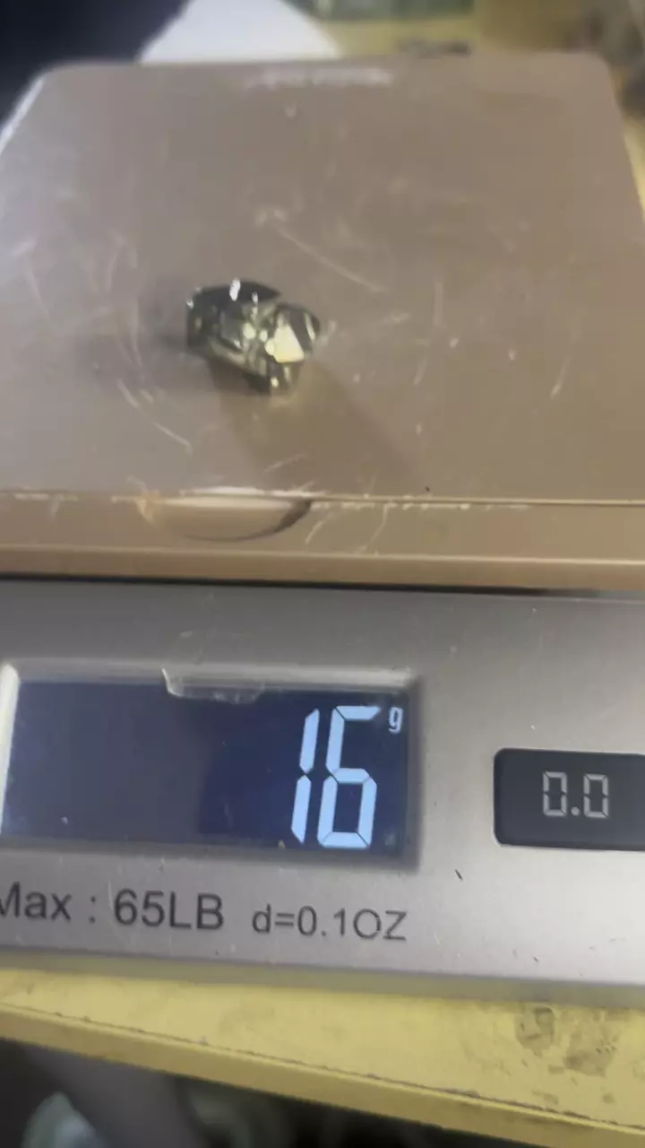 Beautiful raw 16 g Cocada pyrite  Piece under half inch thumbnail