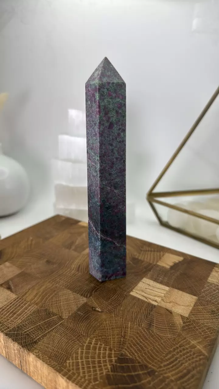 Ruby in fuchsite and kyanite thumbnail