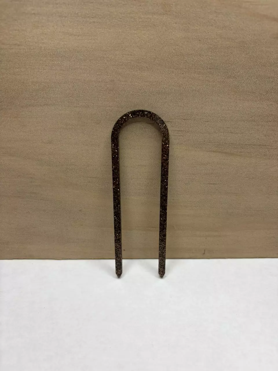 3pk Brown Glitter 4” Rounded Trellis thumbnail