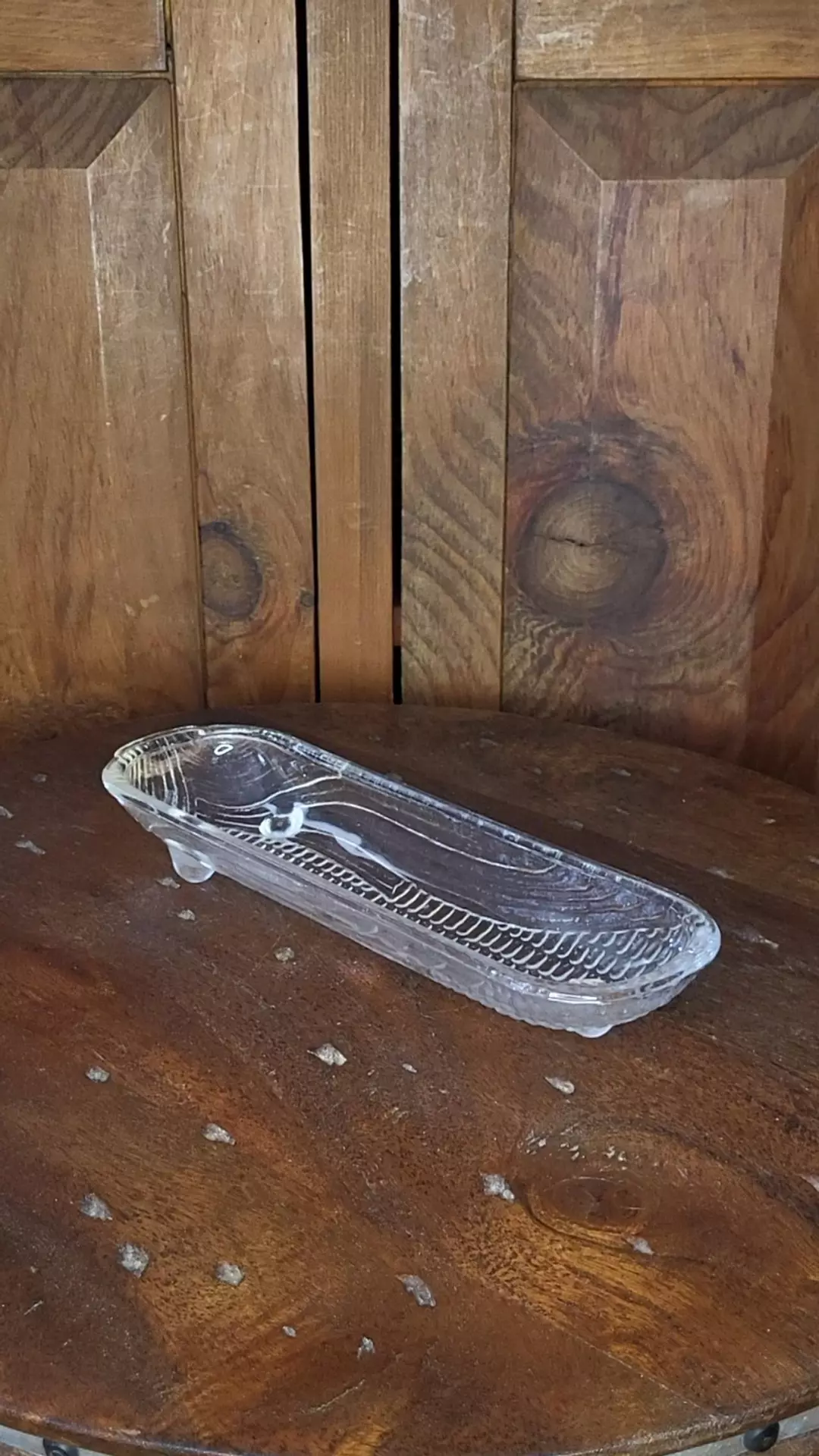 glass corn on the cob holder Footed thumbnail