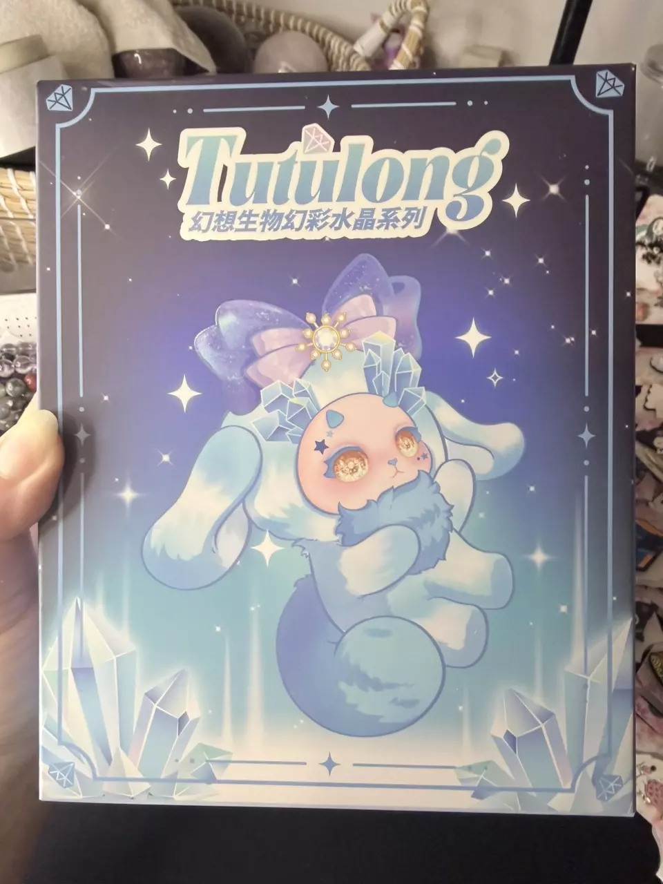 Tutulong Bunny Dragon Fantasy 3rd Gen Biology Colorful Crystal Plush Blind Box thumbnail