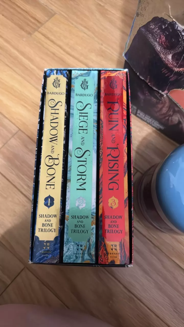 Trilogy shadow and bone.  box set. thumbnail