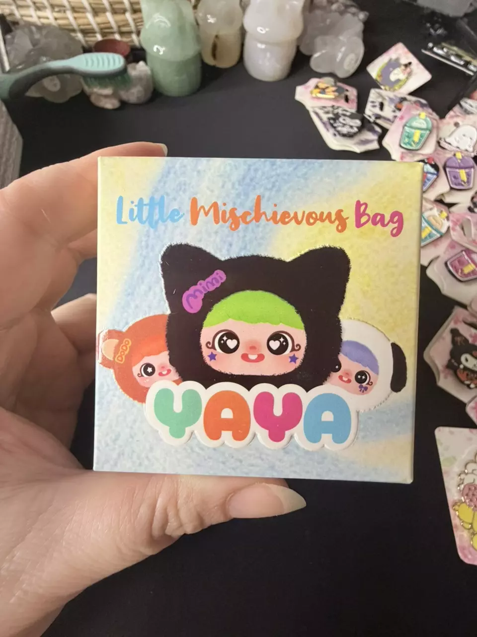 BB3 Yaya Little Mischievous Bag Plush Pendant Blind Box thumbnail