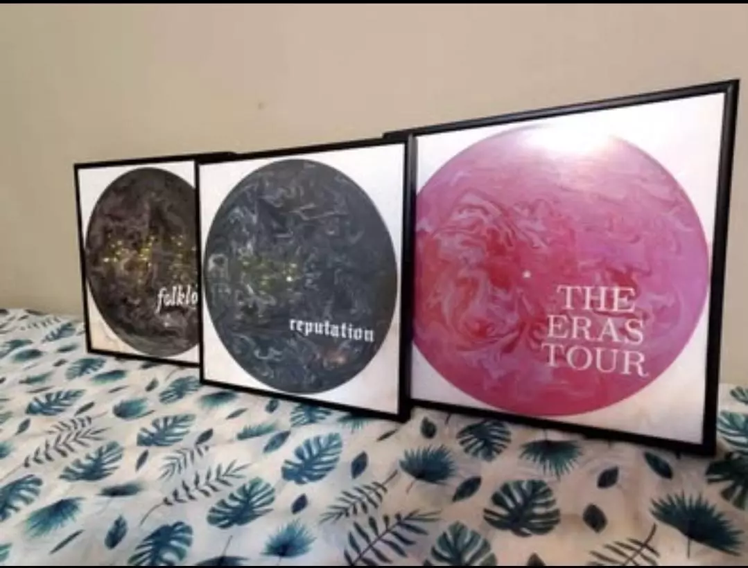Taylor Swift Framed Faux Vinyl Gallery Set - 3 Pieces thumbnail