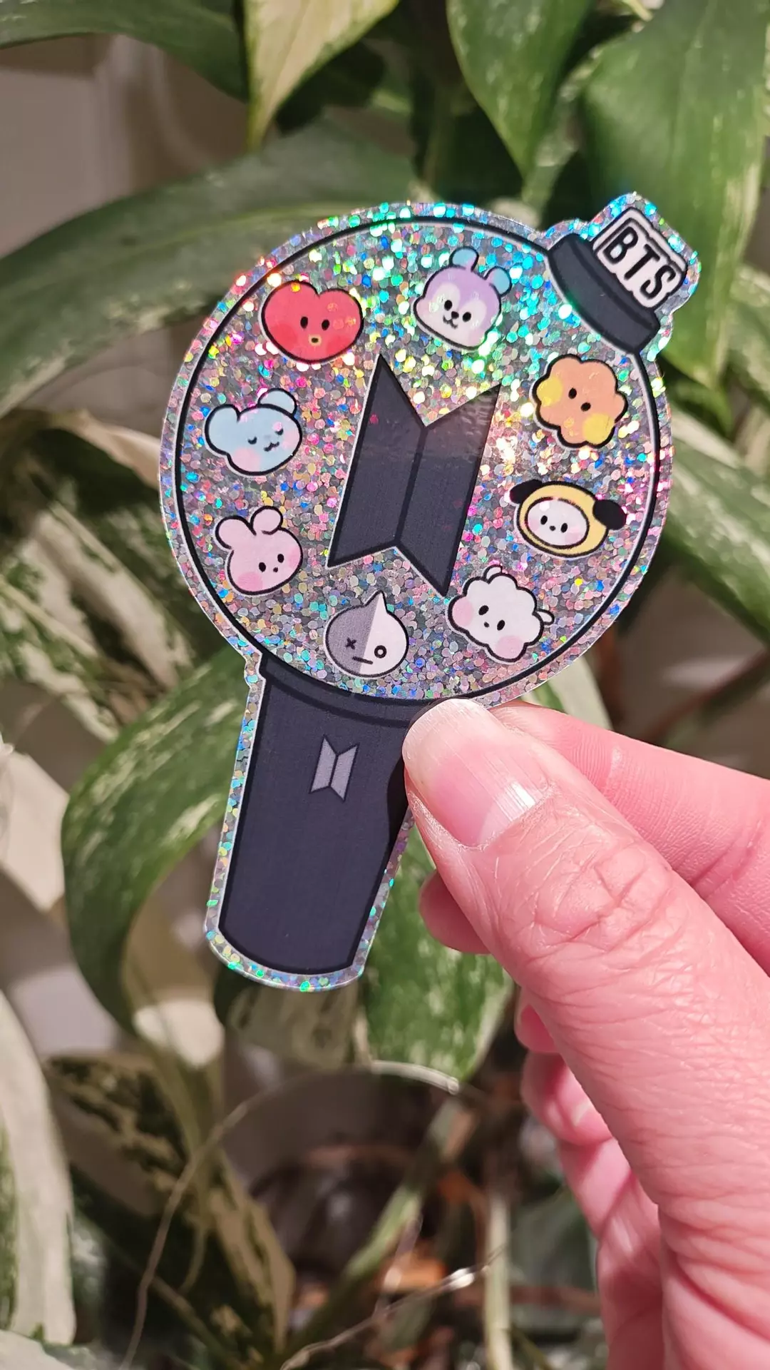 BTS lightstick 3.5" sticker UV and Waterproof thumbnail