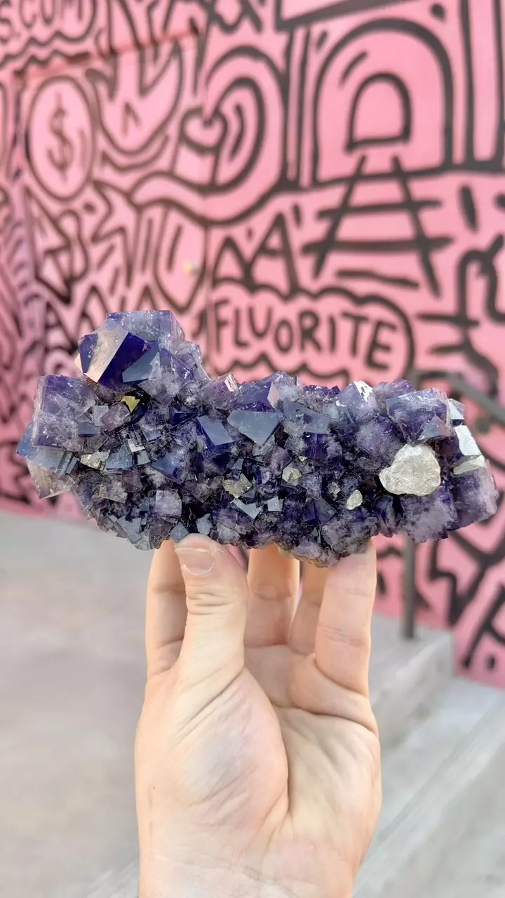Hailstorm Pocket Fluorite thumbnail